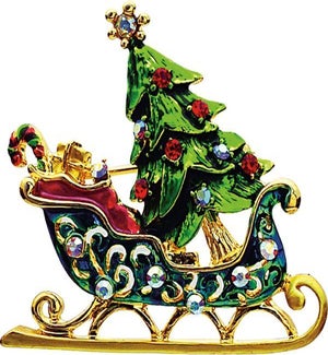 PIN/Holiday Tree Sleigh