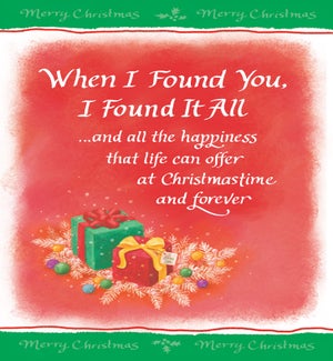 XM/When I Found You, I Found