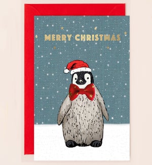 XM/Merry Christmas Penguin