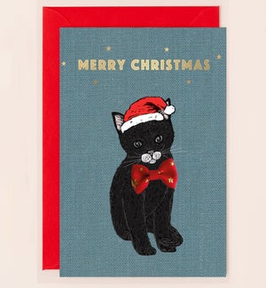 XM/Christmas Black Cat