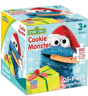PUZZLES/25pc Cookie Monster
