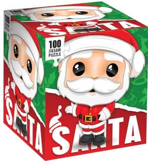 PUZZLES/100PC Santa