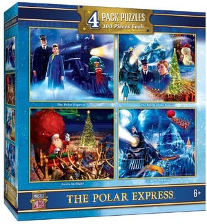 PUZZLES/Polar Express  4pack