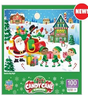 PUZZLE/100pc Santa's Big Night