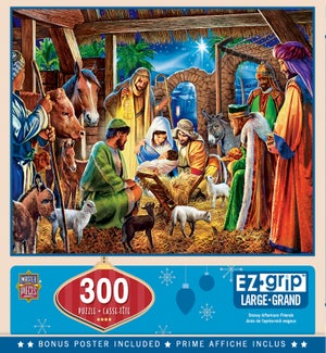 PUZZLES/300PC Away in a Manger