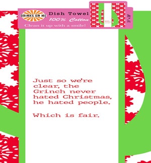 TOWEL/ Grinch