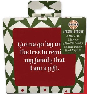 NAPKIN/Holiday Box Set 25ct