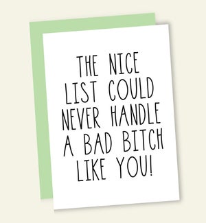 XM/THE NICE LIST