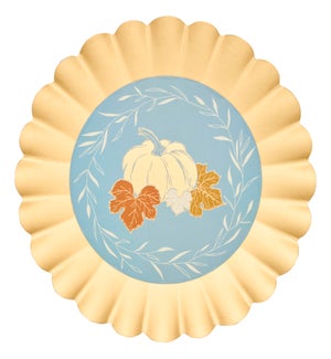 PLATE/Gilded Harvest - 10.5"