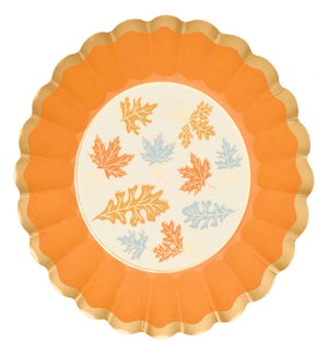 PLATE/Gilded Harvest - 8"