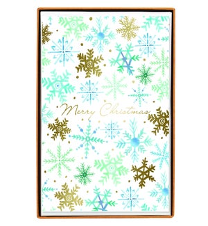 PETITEBOX/Blue Snowflakes