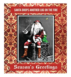 XM/Santa Drops A Log