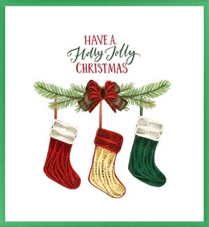 XM/Holly Jolly Stockings