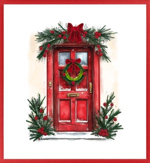 BL/Christmas Door