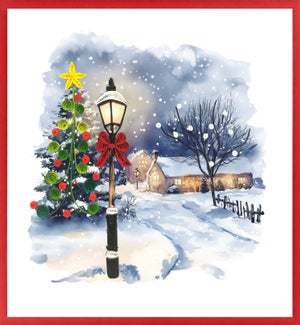 BL/Holiday Lamp Post