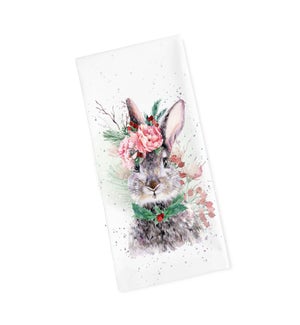 TOWEL/Festive Honey Bunny