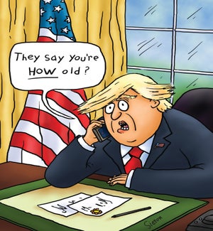 BD/They Say You're HOW Old?