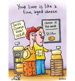 AN/Love is like fine cheese