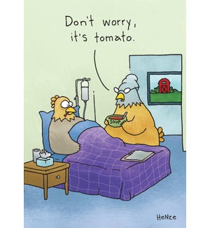 GW/Don't worry, it's tomato.