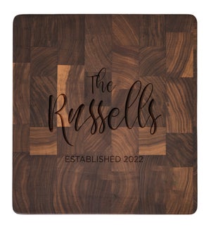 BOARD/Butcher Block - 12"