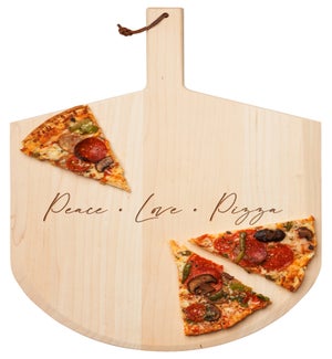 BOARD/Peace, Love, Pizza - 14"