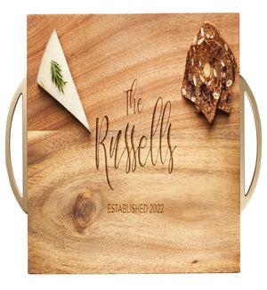 BOARD/Rectangle & Handles -14"
