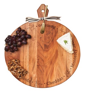BOARD/Types of Cheese - 20"
