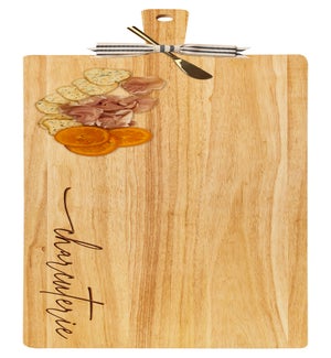 BOARD/Rubber Wood - 35"