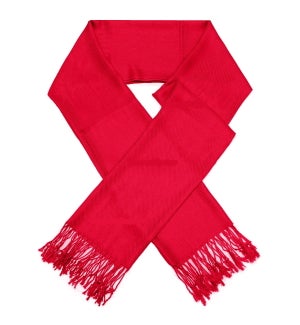 SCARF/Solid Red Pashmina