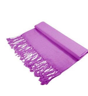 SCARF/Solid Orchid Pashmina