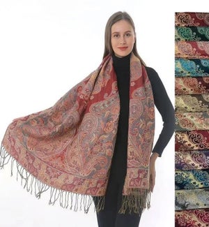 PPK/Floral Paisley Pashmina