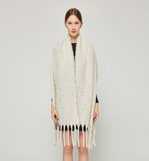SCARF/Shawl with Pearls Ivy