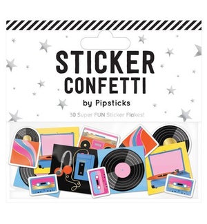 STICKER/Classic Rock Confetti