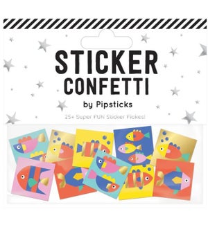 STICKER/Go Fish Confetti