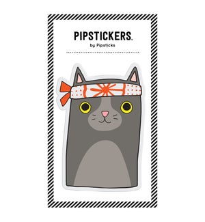 STICKER/Big Puffy Ninja Cat