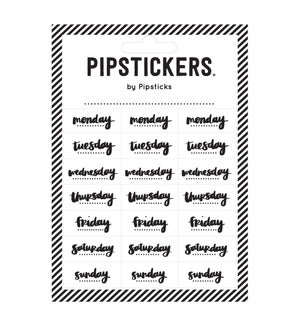 STICKER/Color-in Days Of Week