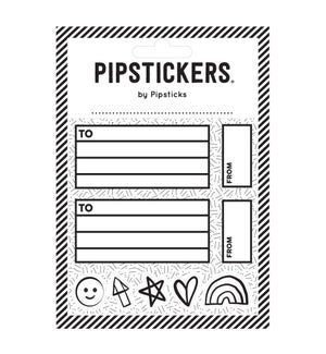 STICKER/Color-in Mailing Label