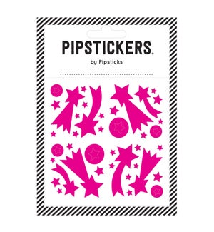 STICKER/Pink Silho Shoot Stars