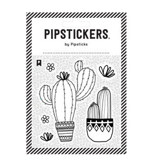 STICKER/Color-in Succulents