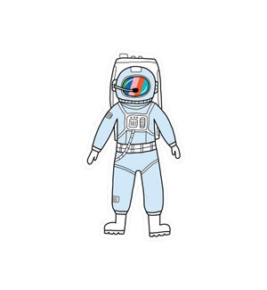 STICKER/Astronaut Vinyl