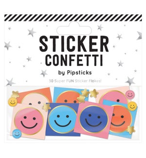 STICKER/Smiley Face Confetti