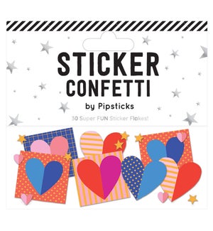 STICKER/A Little Heart Confett