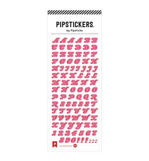 STICKER/In The Pink Alphabet