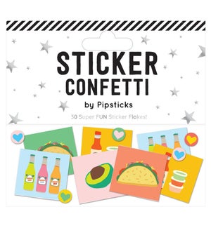 STICKER/Fantas-Taco Confetti