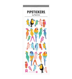STICKER/Polly Chrome Parrots