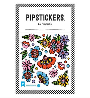 STICKER/Fuzzy Fab Flowers