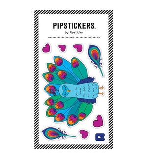 STICKER/Big Puffy Peacock