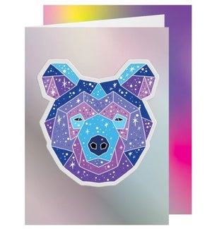 CARD/Big Puffy Astrology Bear