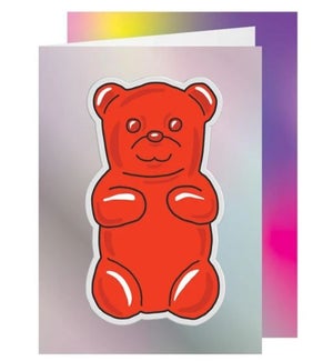 CARD/Big Puffy Gummy Bear