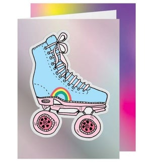 CARD/Big Puffy Roller Skate